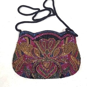 Stunning beaded evening bag in excellent condition.
